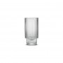 Set 6 bicchieri Bibita/Longdrink PLISSE '400 ml TRASPARENTE