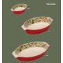 Pirofila da forno in porcellana ovale - Collezione VISCHIO DA SOGNO