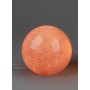 Lampada sfera in marmo Rosa Ø 29 cm.