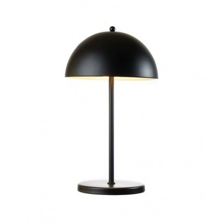 Lampada da tavolo metallo nero, H. 61 cm- L'Oca Nera