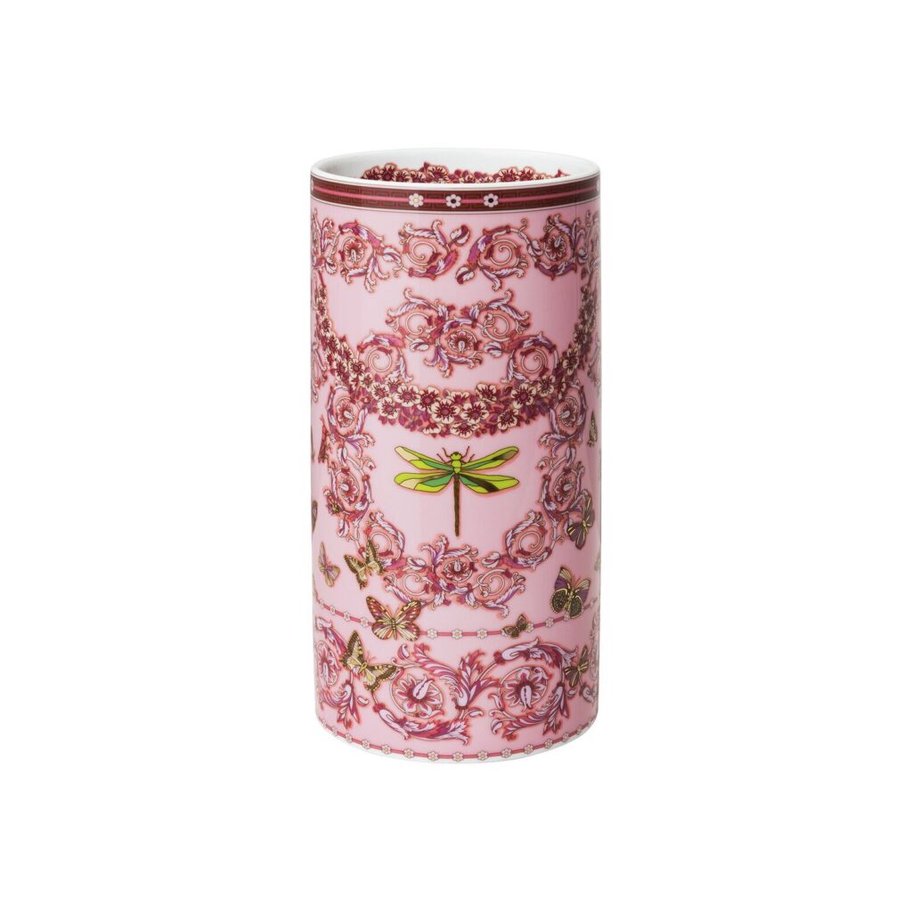 Vaso cm.24 LE JARDIN PINK - Rosenthal Versace