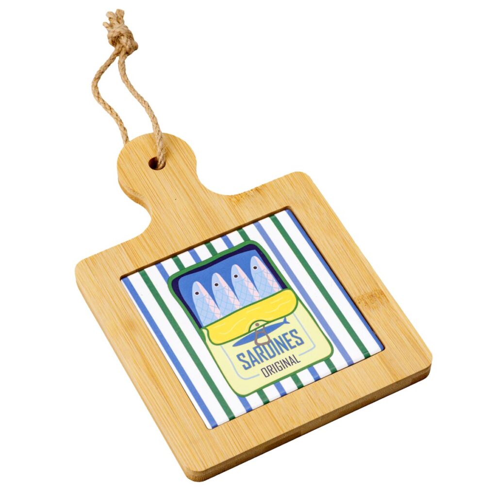 Tagliere bamboo quadro SARDINE