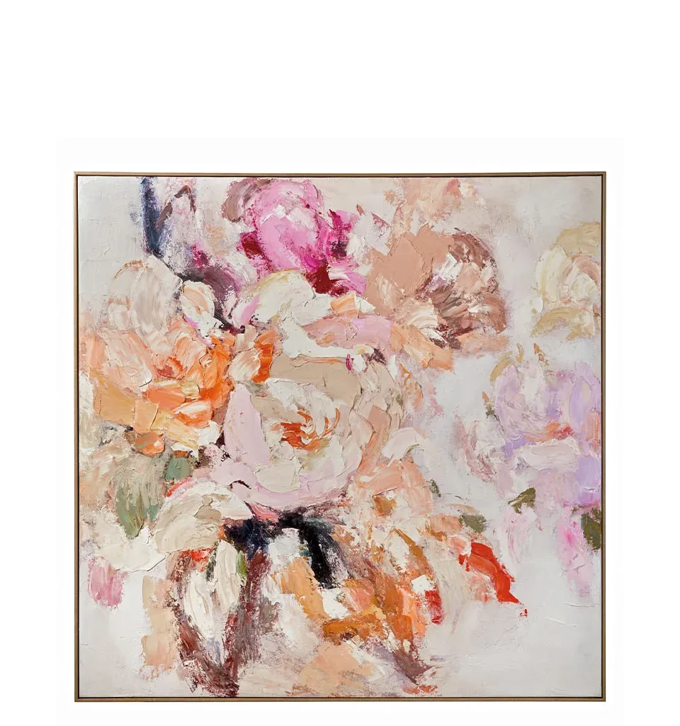 Quadro FIORI ASTRATTI cm.120 *120