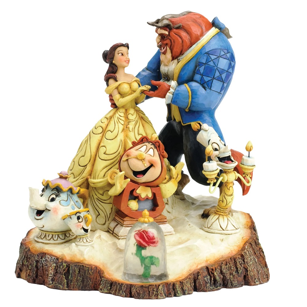 Figura " La Bella e La Bestia " Disney Traditional Colletion
