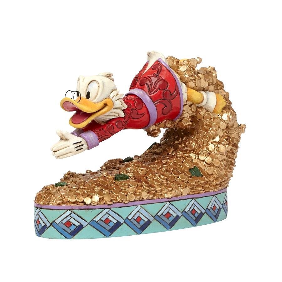 Figura " Zio Paperone e il suo Tesoro" Disney Traditional Colletion