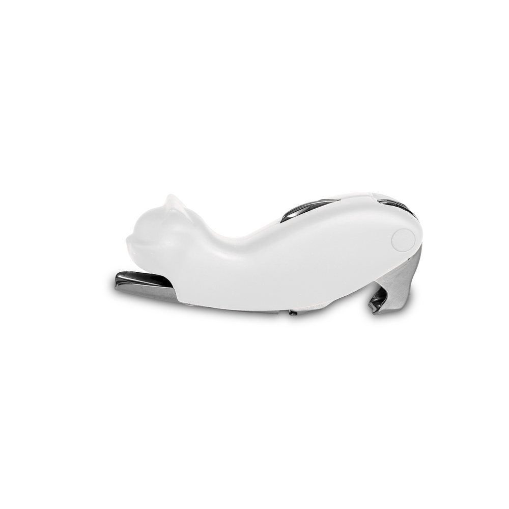 Apribottiglie in acciaio Gatto Bianco