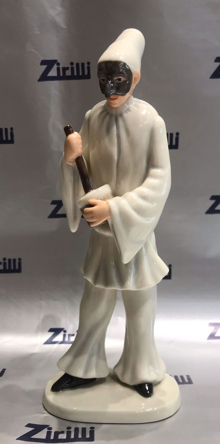 Collezione 4 figurine " La Commedia dell'arte " Royal Copenaghen