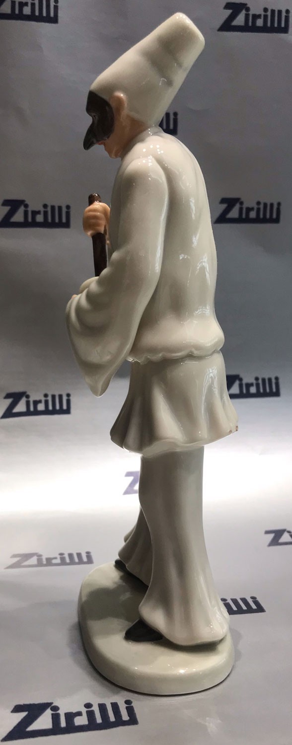 Collezione 4 figurine " La Commedia dell'arte " Royal Copenaghen