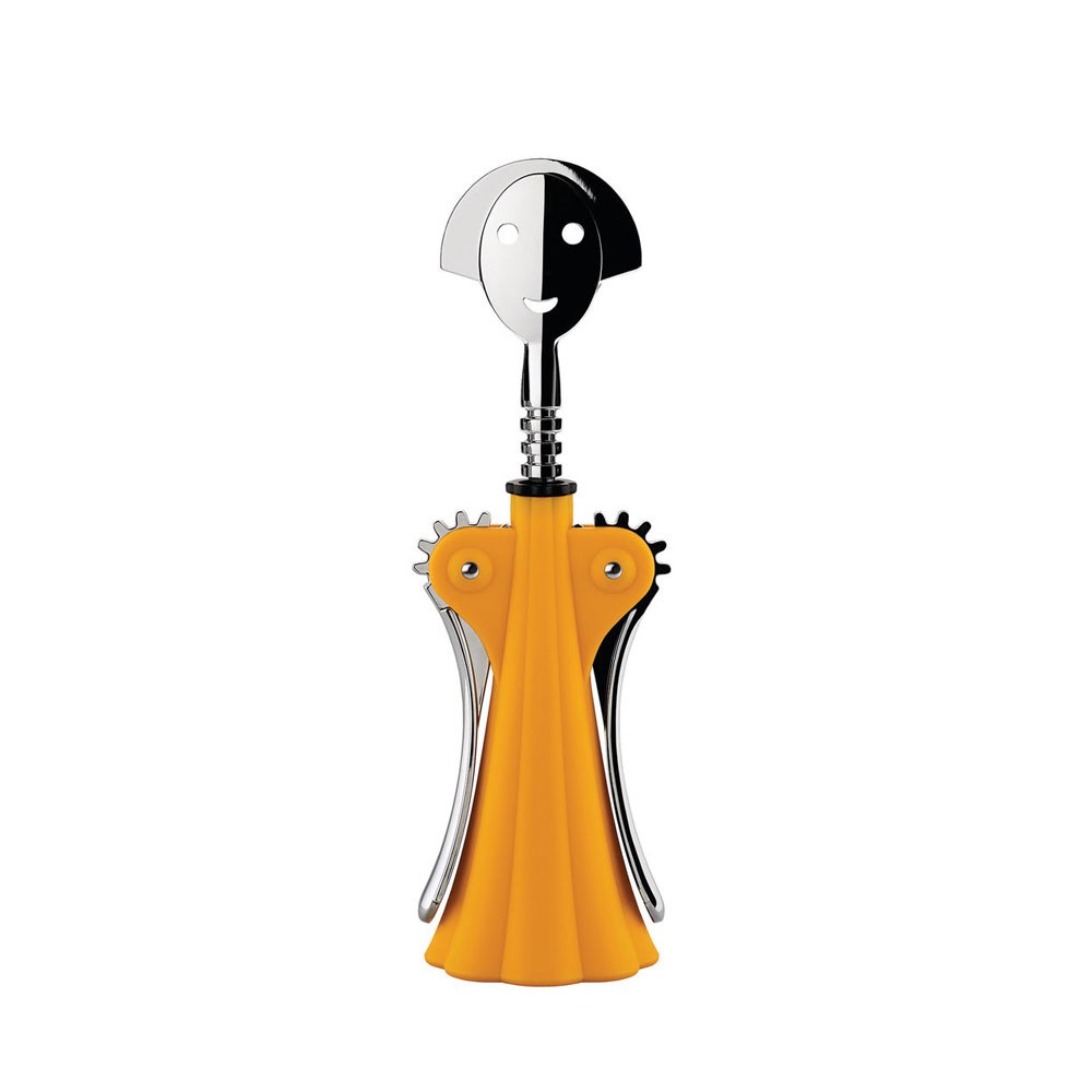 Cavatappi giallo  ANNA G, Alessandro Mendini per Alessi