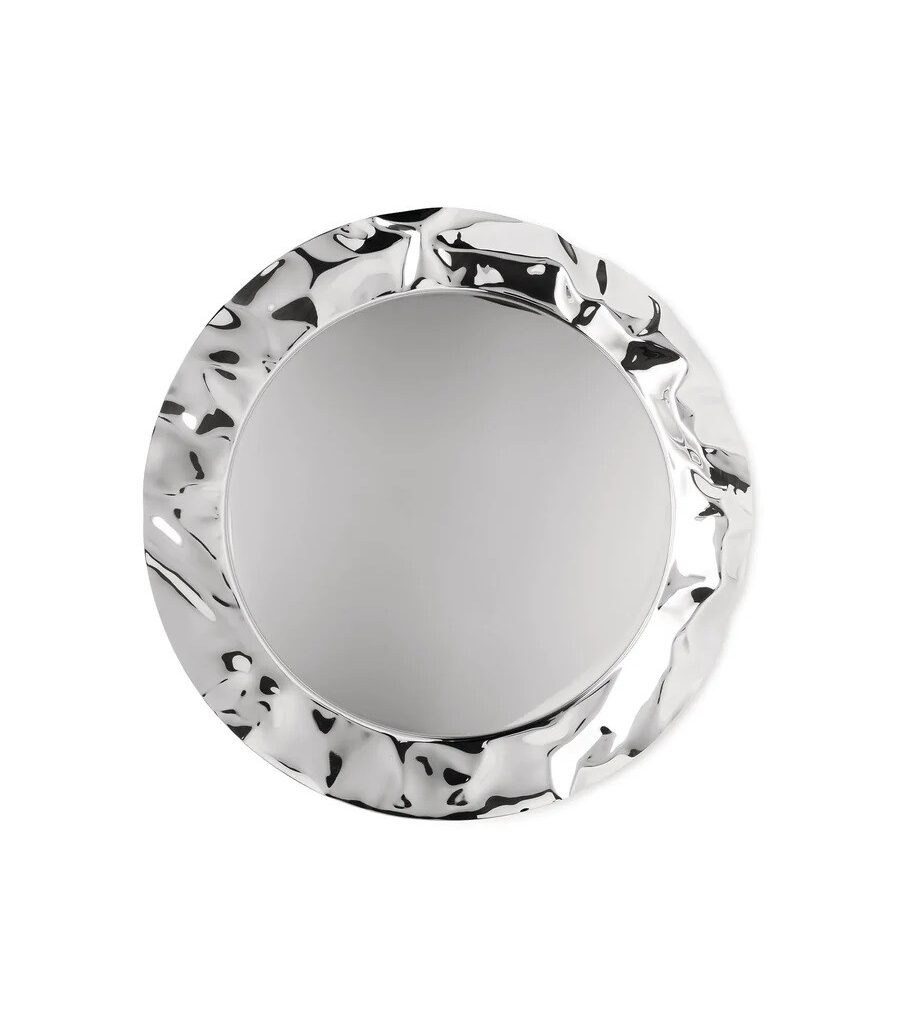 Vassoio rotondo bordo increspato Ø cm.44 - FOIX , ALESSI